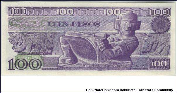 Banknote from Mexico year 1982