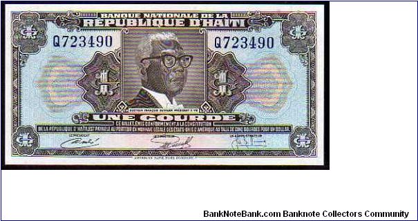10 Gourdes
Pk 210

(D.22-11-1973) Banknote