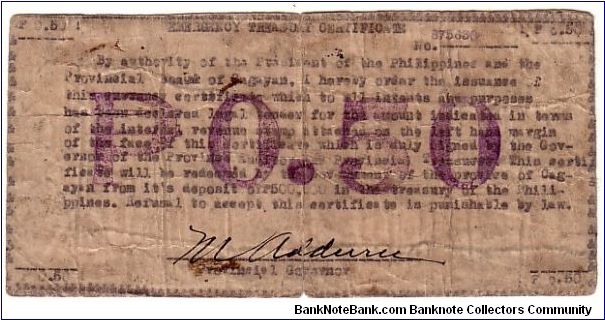 Banknote from Philippines year 1942