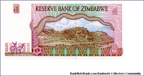 Banknote from Zimbabwe year 1997