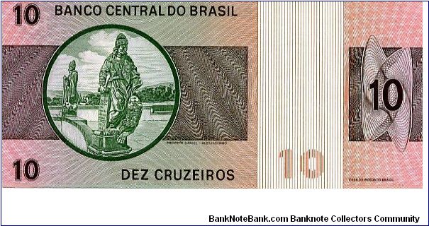 Banknote from Brazil year 1974
