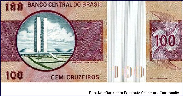 Banknote from Brazil year 1980