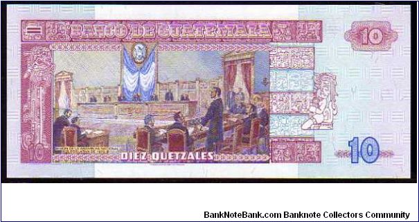 Banknote from Guatemala year 2003