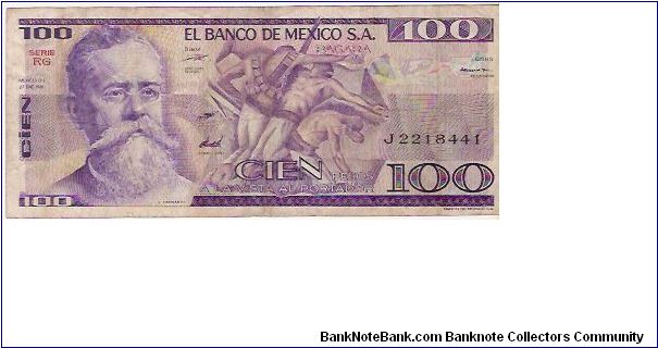 100 PESOS

J22118441

1 FOR TRADE Banknote
