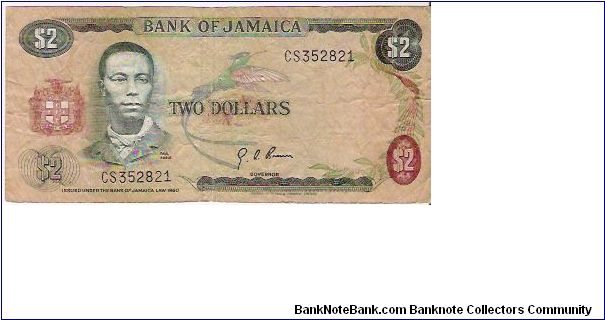 2 DOLLARS

CS352821 Banknote
