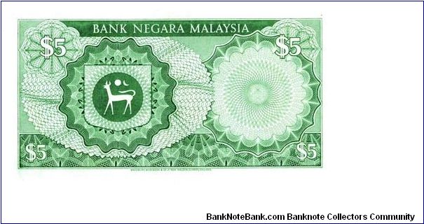 Banknote from Malaysia year 1976