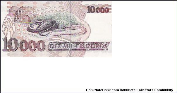 Banknote from Brazil year 1993