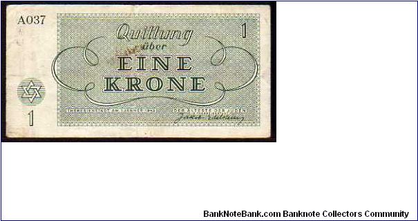 Banknote from Czech Republic year 1943
