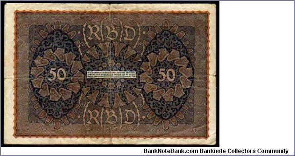 Banknote from Germany year 1919