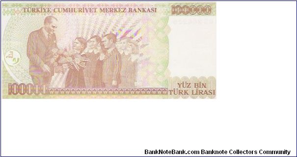 Banknote from Turkey year 1997