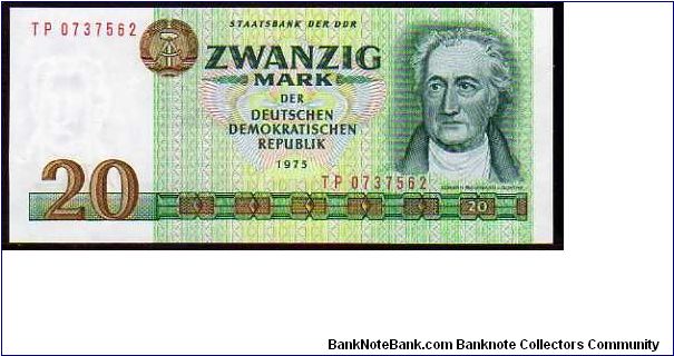 (German Democratic Republic)

20 Mark
Pk 29a Banknote