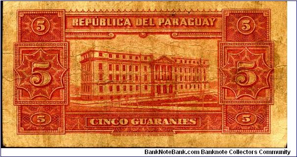 Banknote from Paraguay year 1945