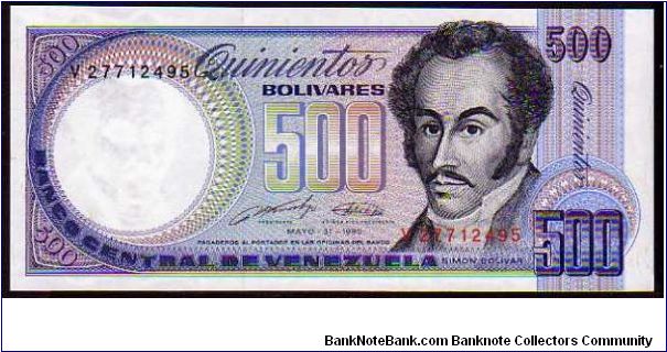 500 Bolivares
Pk 67d Banknote
