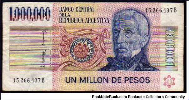 1'000'000 Pesos__
Pk 310 Banknote