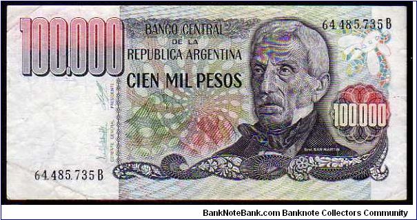 100'000 Pesos__
Pk 308 Banknote