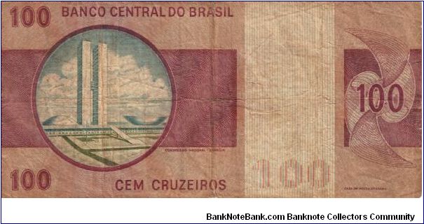 Banknote from Brazil year 1980