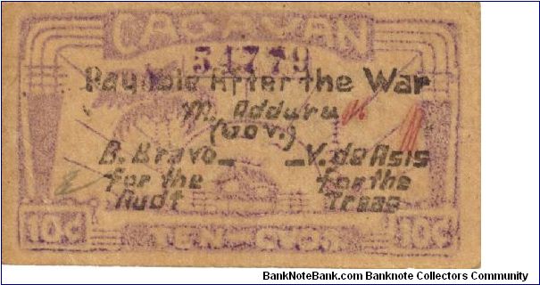 Banknote from Philippines year 1942