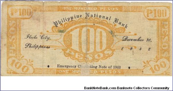 Banknote from Philippines year 1942