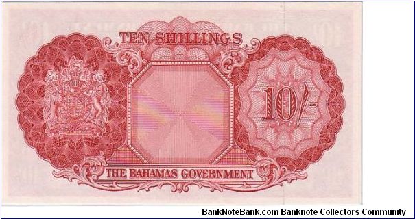 Banknote from Bahamas year 1953