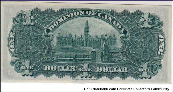 Banknote from Canada year 1911