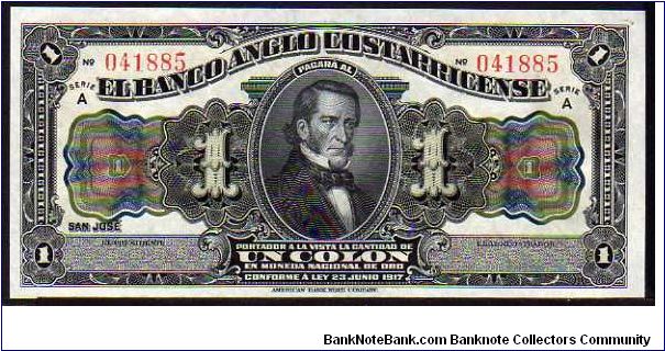 1 Colon
Pk s121r Banknote