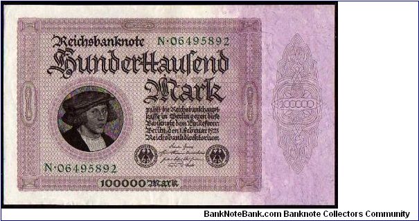 10'000 Mark
Pk 82a Banknote