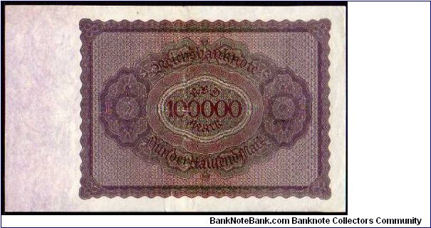 Banknote from Germany year 1923