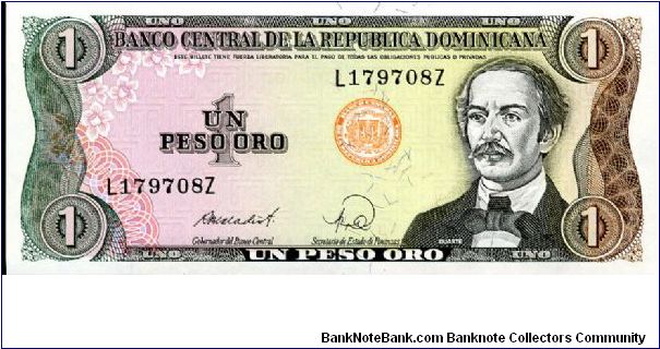 1 Gold pesos
Purple/Green
Bank Seal & Durate
Sugar refinery & ships
Security Thread
T De La Rue Banknote