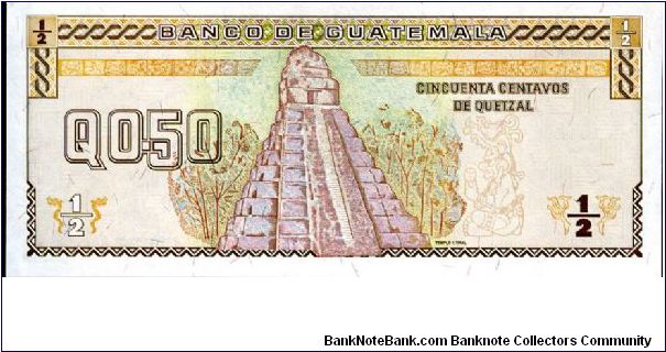 Banknote from Guatemala year 1996