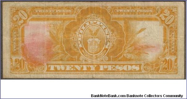 Banknote from Philippines year 1936