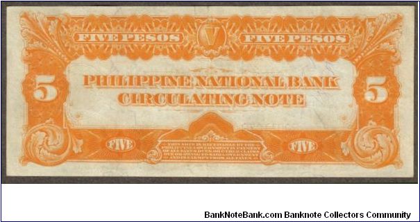 Banknote from Philippines year 1921