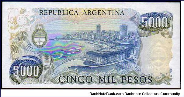 Banknote from Argentina year 1977