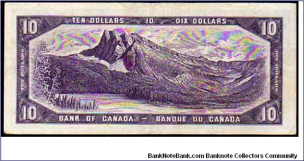 Banknote from Canada year 1954