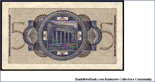 Banknote from Germany year 1939