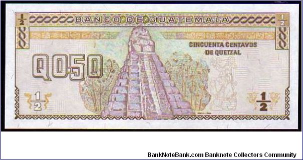 Banknote from Guatemala year 1996