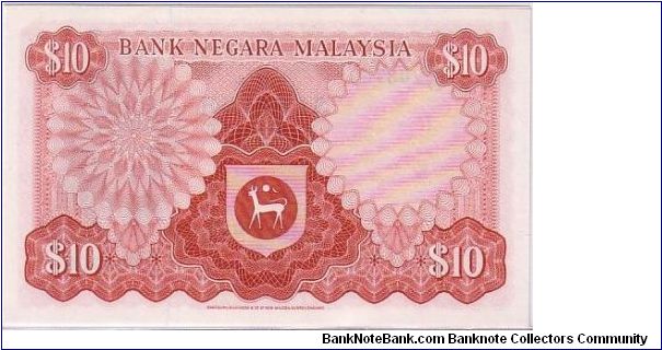 Banknote from Malaysia year 1966
