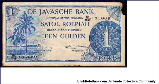 (Netherlands Indies)

1 Gulden
Pk 98 Banknote