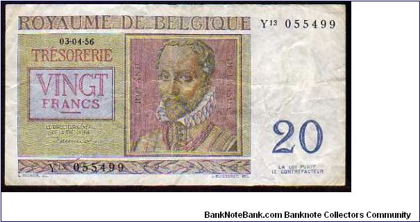 20 Francs__
Pk 132b Banknote