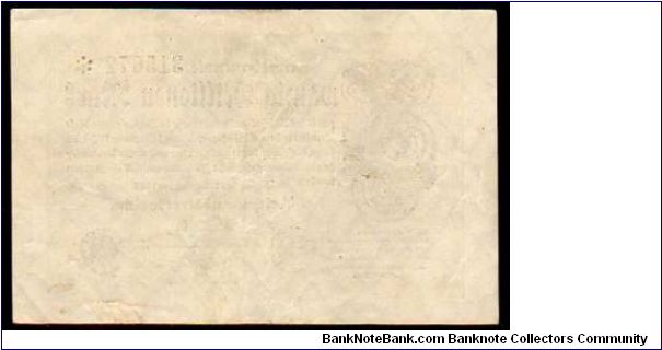 Banknote from Germany year 1923