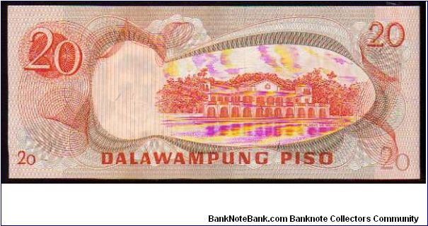 Banknote from Philippines year 1970