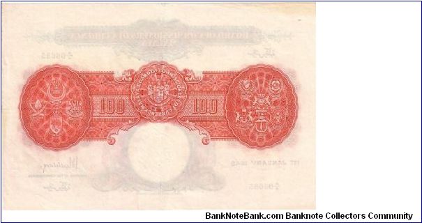 Banknote from Malaysia year 1945