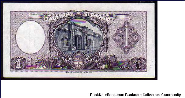 Banknote from Argentina year 1956