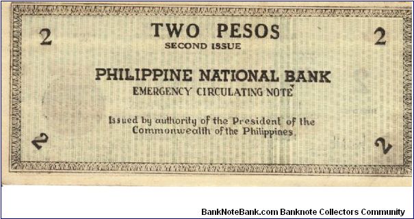 Banknote from Philippines year 1941