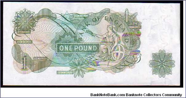 Banknote from United Kingdom year 1970