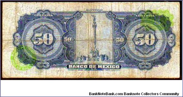 Banknote from Mexico year 1972