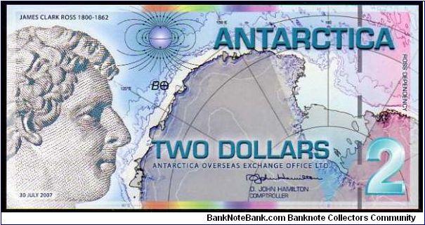 * ANTARTICA *
__

2 Dollars__
Pk NL__Polymer
 Banknote