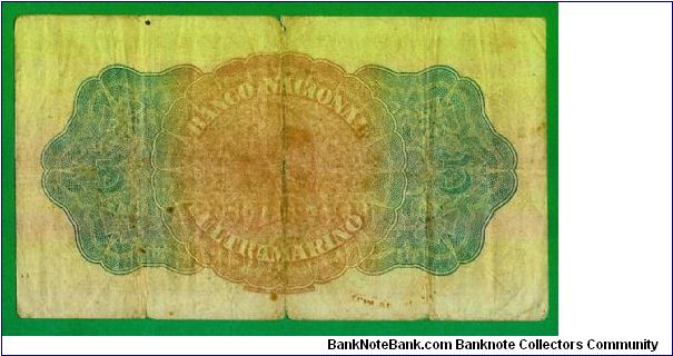 Banknote from Portugal year 1906