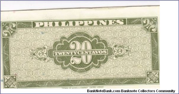 Banknote from Philippines year 1949