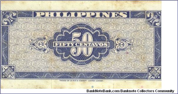 Banknote from Philippines year 1949