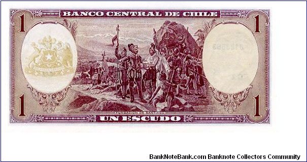 Banknote from Chile year 1964